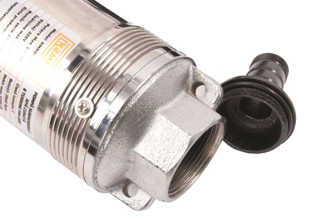 Pompa submersibila apa curata KAMRAD PM-1500-8, 1500W, 5200L/h, 1 tol, inaltime max pompare 120m, 2, atomico.ro
