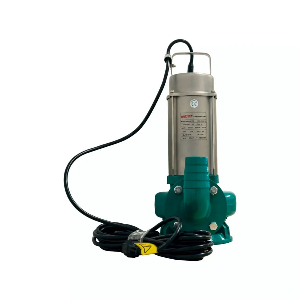 Pompa submersibila apa murdara WSD25-8-1.5A ROTAKT, 1.5 kW, 2 toli, 417 l/m, 2, atomico.ro