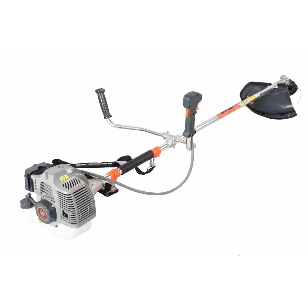 Motocoasa profesionala WOLFSON TRX-620, 2 CP, 8 accesorii, ham confort, 3 sticle de ulei rosu + foarfeca taiere via, 2, atomico.ro