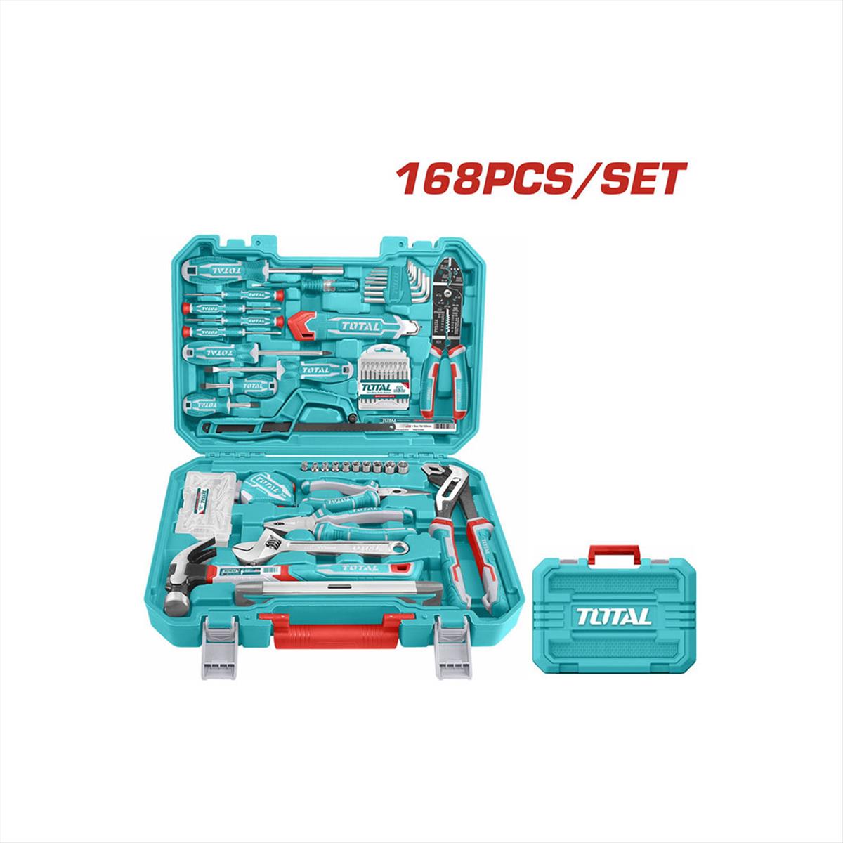 Trusa unelte de mana TOTAL 168 piese, 1, atomico.ro