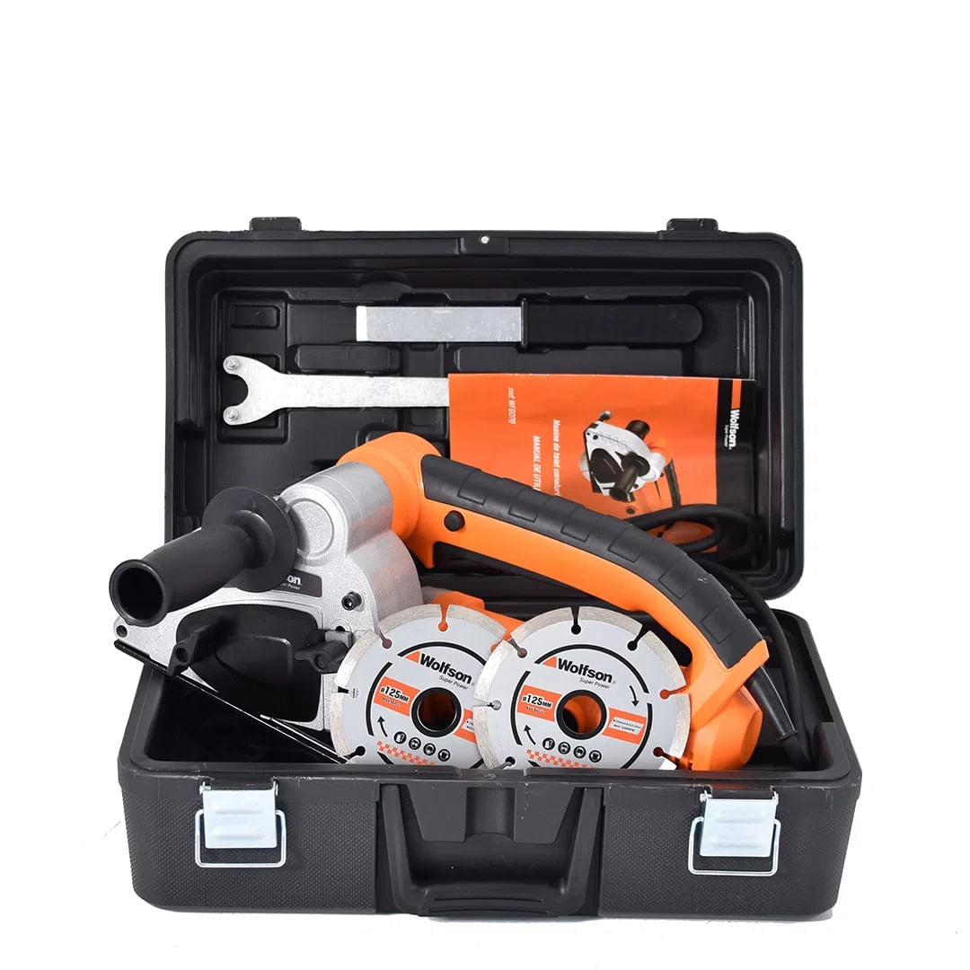 Masina de taiat caneluri Wolfson - 1500W, 125mm - RESIGILAT, 6, atomico.ro