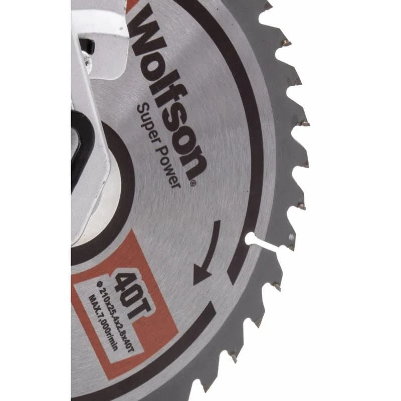 Fierastrau circular stationar cu sanie de glisare Wolfson, 2000W, 210mm - RESIGILAT, 4, atomico.ro