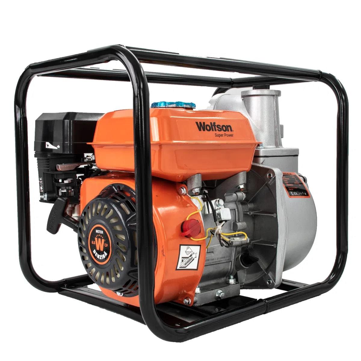 Motopompa apa WOLFSON WT-30, 3 toli, 6.5CP, 60000l/h - RESIGILAT, 3, atomico.ro