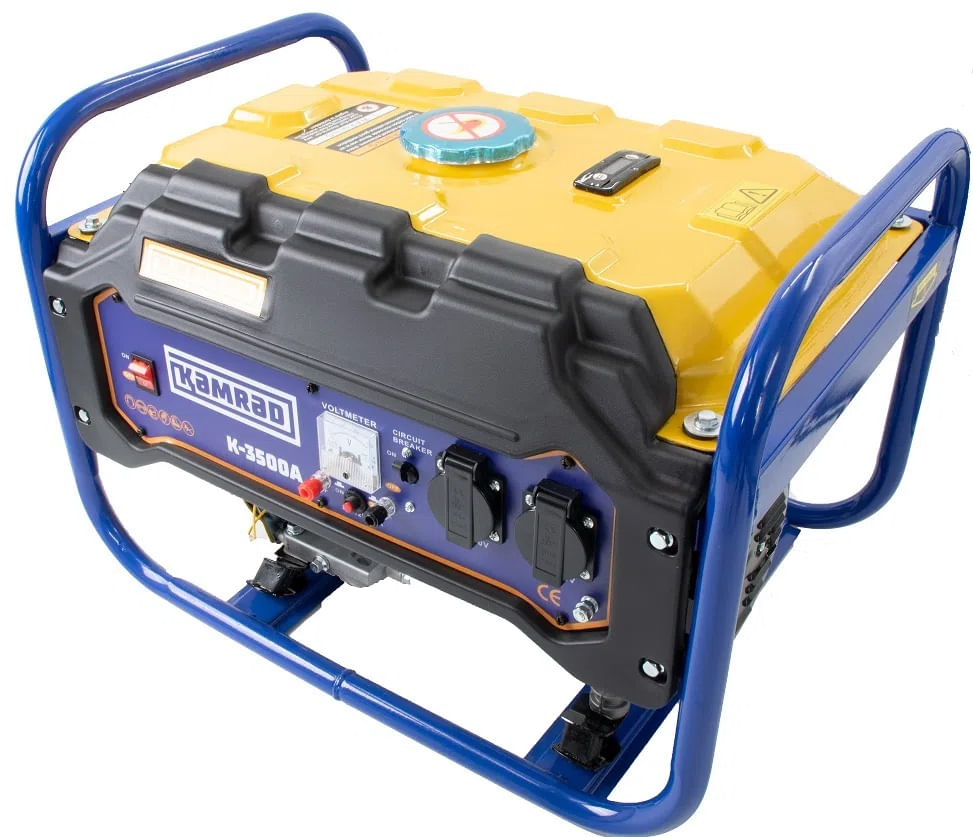 Generator de curent Kamrad K-3500A, 3000W, 7.5CP, stabilizator tensiune AVR, monofazat RESIGILAT, 3, atomico.ro