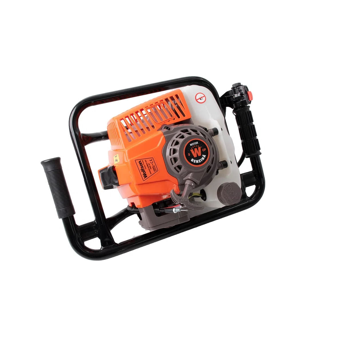 Motoburghiu foreza de pamant Wolfson STB-630, 3CP, 63cc, 3 burghie incluse 100mm, 150mm, 200mm RESIGILAT, 6, atomico.ro