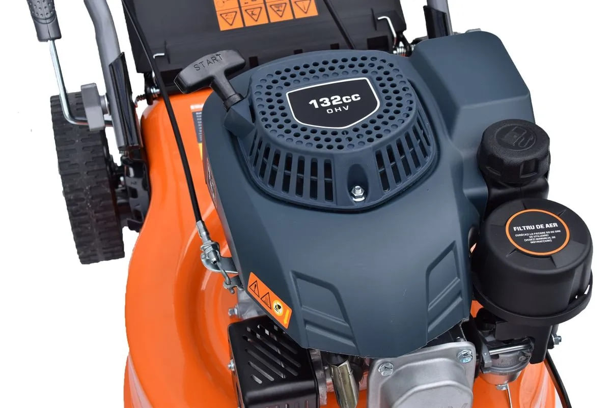 Masina de tuns iarba cu autopropulsie Wolfson, 3.5CP, benzina, latime de lucru 41cm - RESIGILAT, 4, atomico.ro