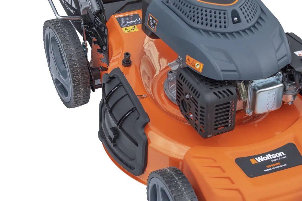 Masina de tuns iarba cu autopropulsie Wolfson, 4.5 CP, benzina, latime de lucru 51cm RESIGILAT, 4, atomico.ro