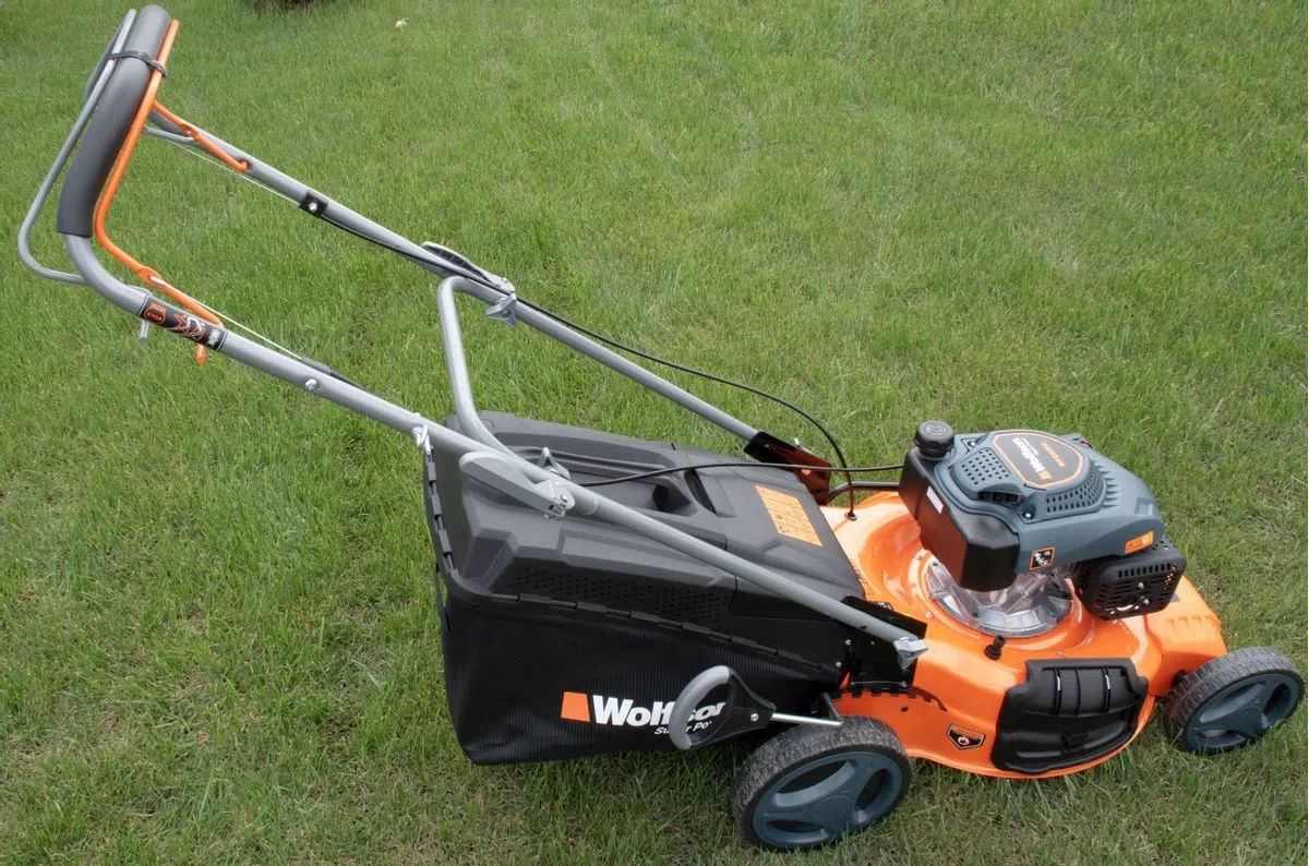 Masina de tuns iarba cu autopropulsie Wolfson, 4.5 CP, benzina, latime de lucru 51cm RESIGILAT, 8, atomico.ro