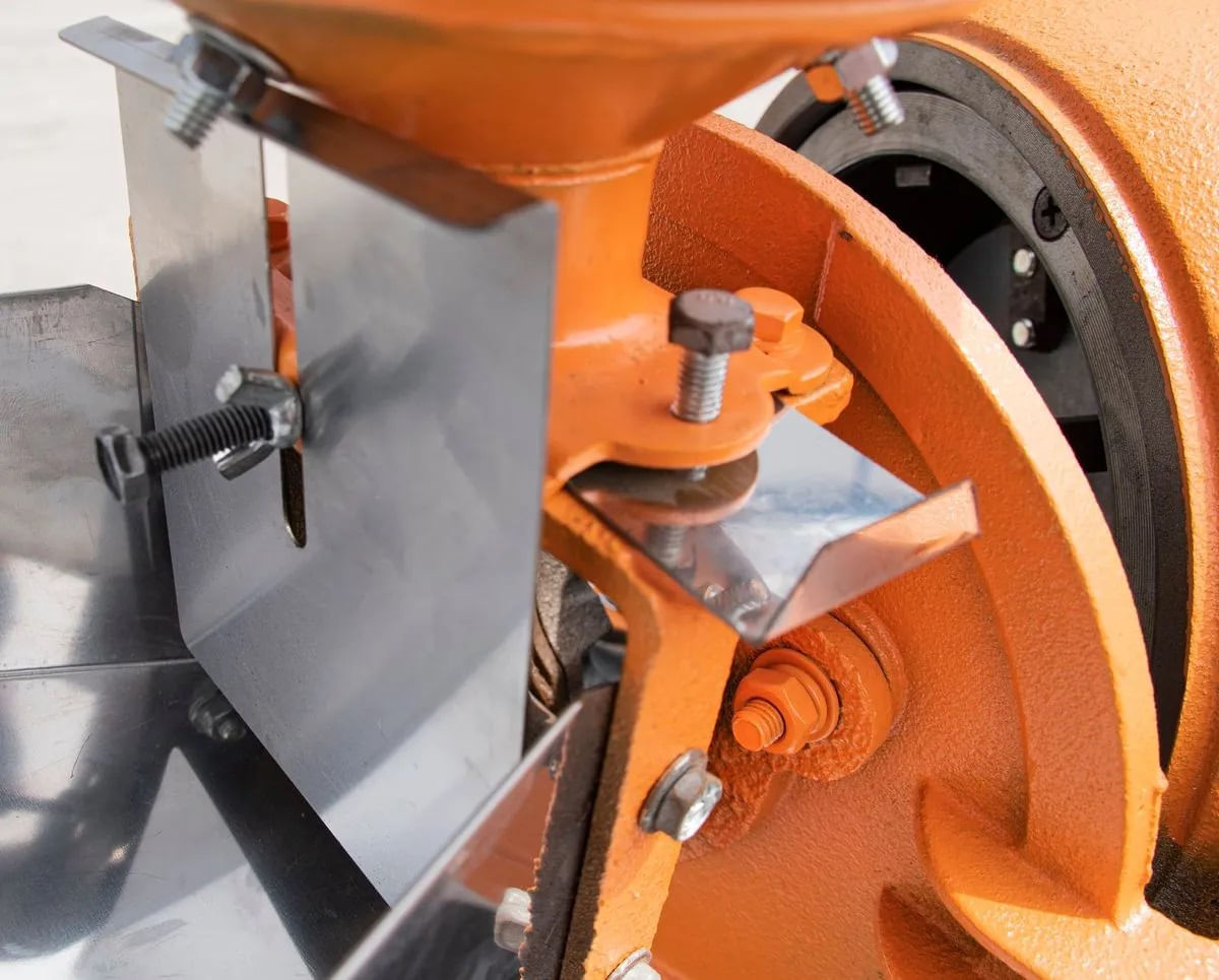 Moara pentru cereale Wolfson Industrial, 2200W , 220V, 350 Kg/h, 12 site incluse - RESIGILAT, 5, atomico.ro