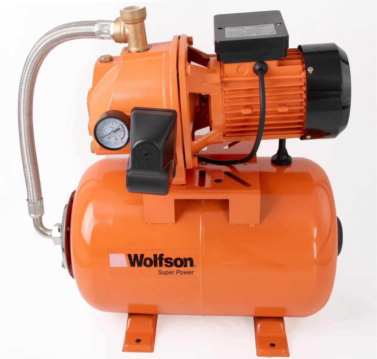 Hidrofor cu cap de fonta si ejector Wolfson 800-3D, 800W, 24L, 3200 l/h RESIGILAT, 1, atomico.ro