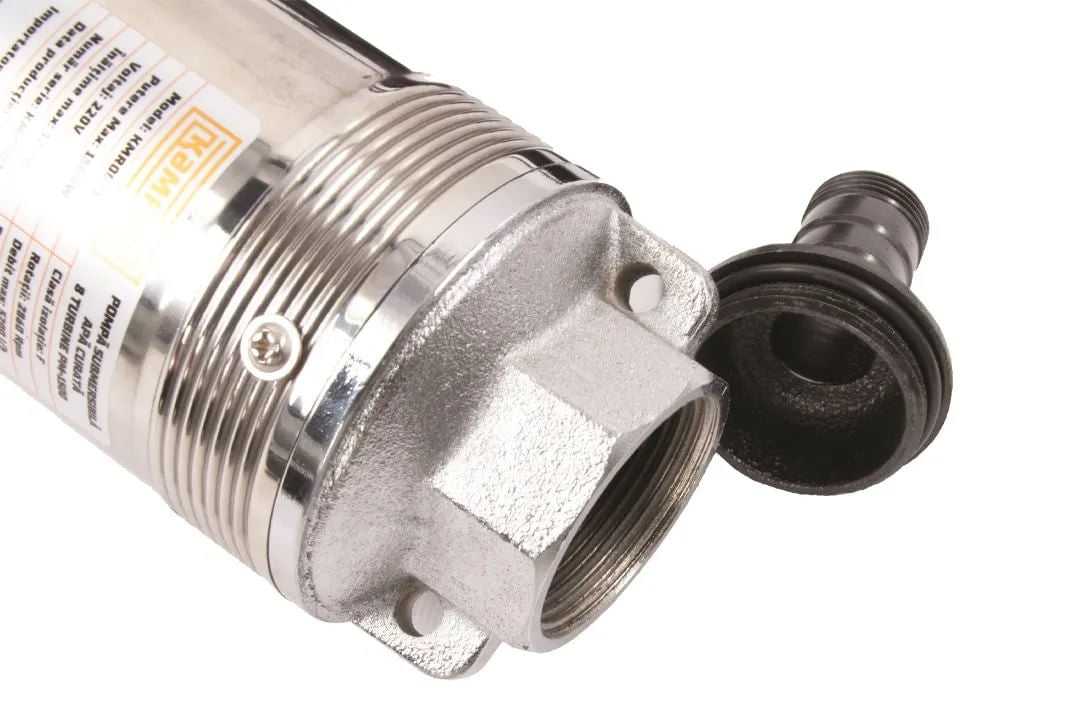 Pompa submersibila apa curata KAMRAD PM-1500-8, 1500W, 5200L/h, 1 tol, inaltime max pompare 120m + Furtun 20m, 2, atomico.ro