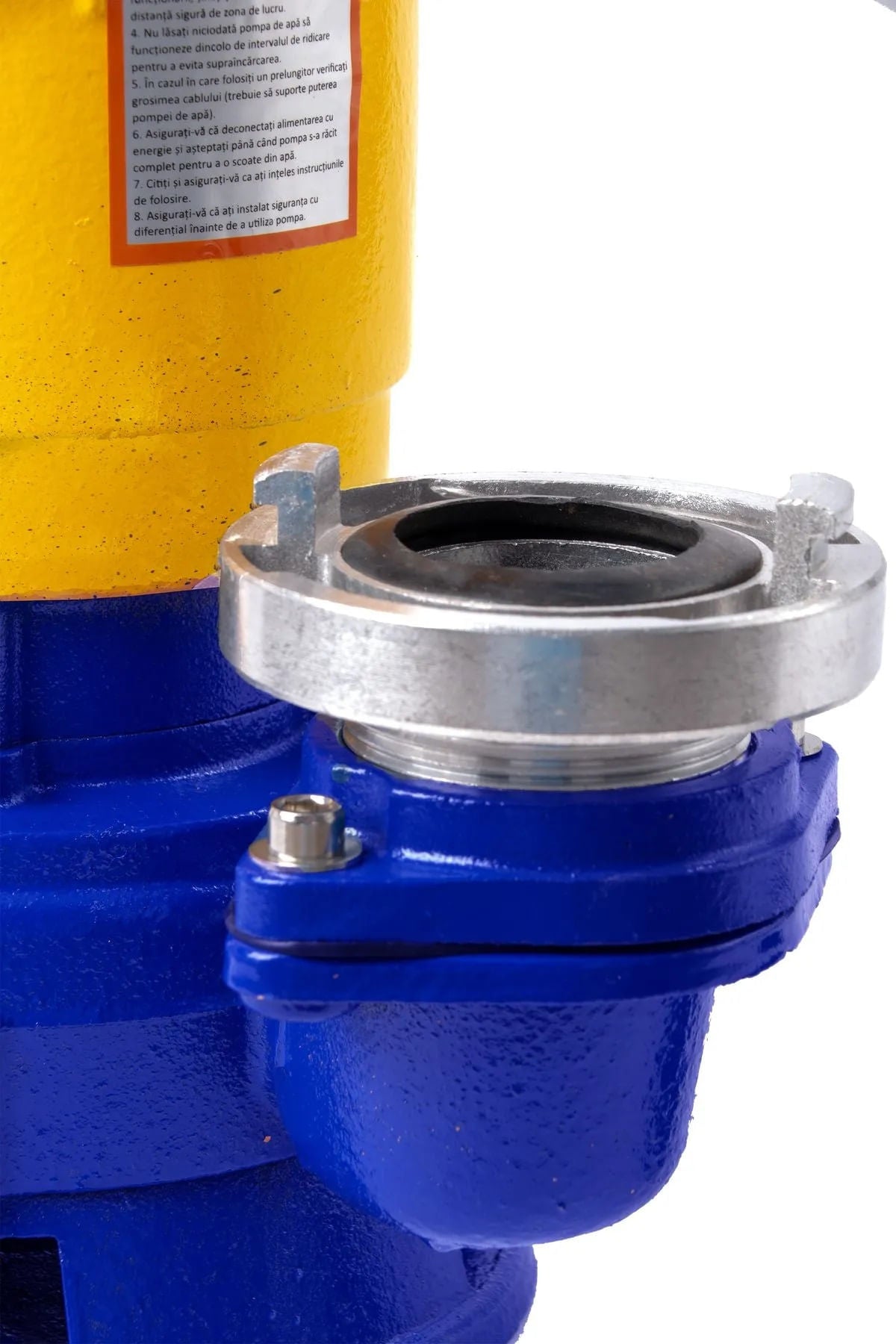 Pompa apa murdara cu plutitor KAMRAD TP-3100, 1100W, 2",cablu 8m, fonta + furtun pompieri 2, 20m, 3, atomico.ro