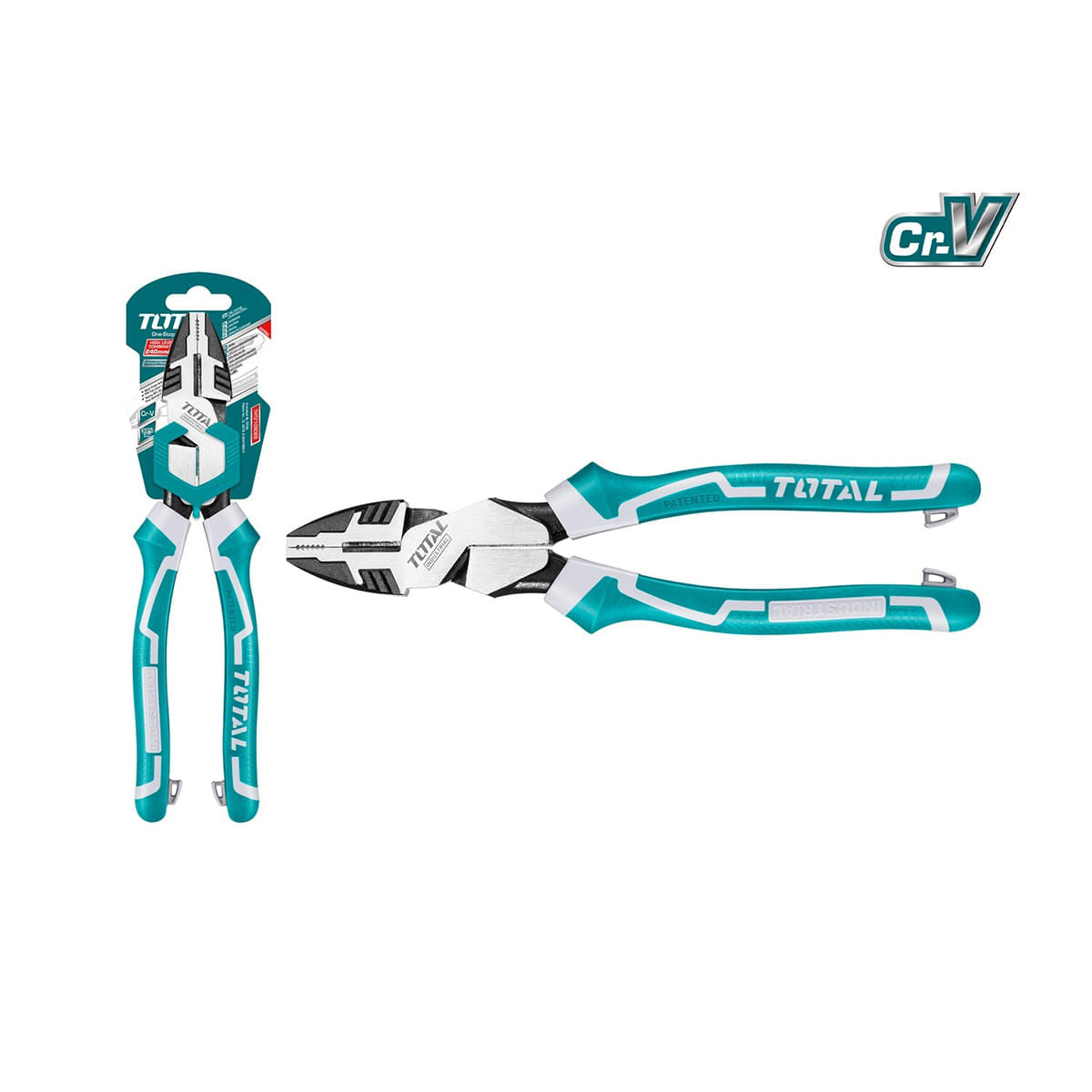 Patent universal TOTAL Industrial - 9.5"-240mm - Cr-V, 2, atomico.ro
