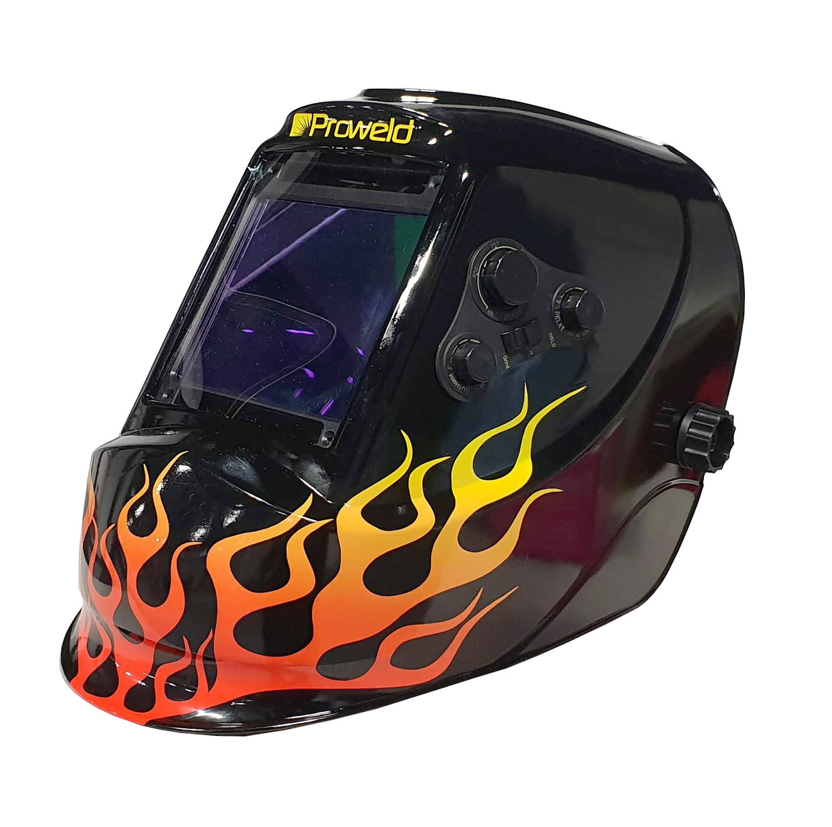 Masca sudura automata LCD ProWELD LY-800H, reglabila, clasa optica 1112, 1, atomico.ro