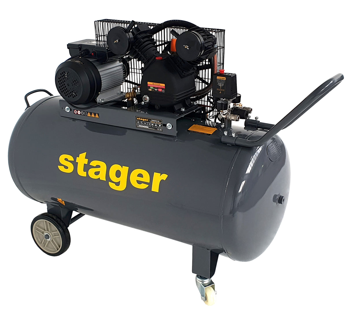 Compresor Stager HM-V-0.25/250 - 250L, 8bar, 1, atomico.ro
