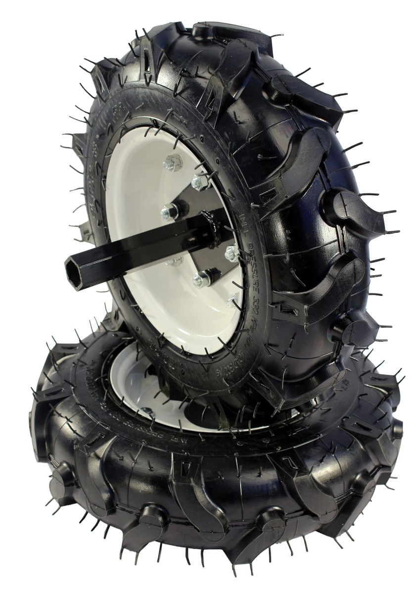 Roti cauciuc pentru motocultor O'MAC 750 / 100, dimensiune 4.00x8, 1, atomico.ro