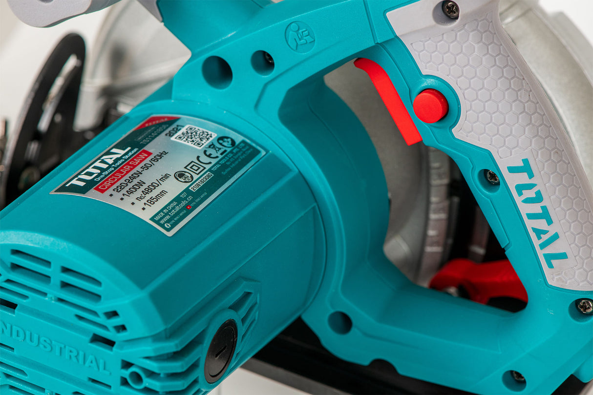 Fierastrau circular de mana TOTAL Industrial 185mm - 1400W, 5, atomico.ro