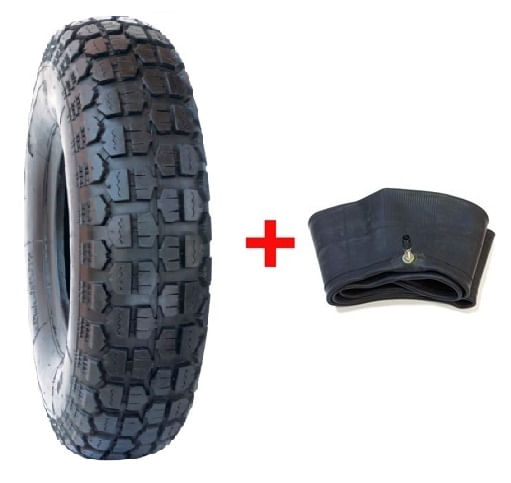 Set cauciuc + camera roaba - 3.50-8 - mixt, 1, atomico.ro
