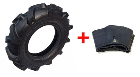 Cauciuc si camera motocultor 3.50-6 - 4pr, 1, atomico.ro