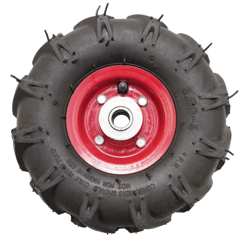 Roata roaba - tt - ax 20mm - rulment - crampoane - 3.50-4 4pr, 1, atomico.ro