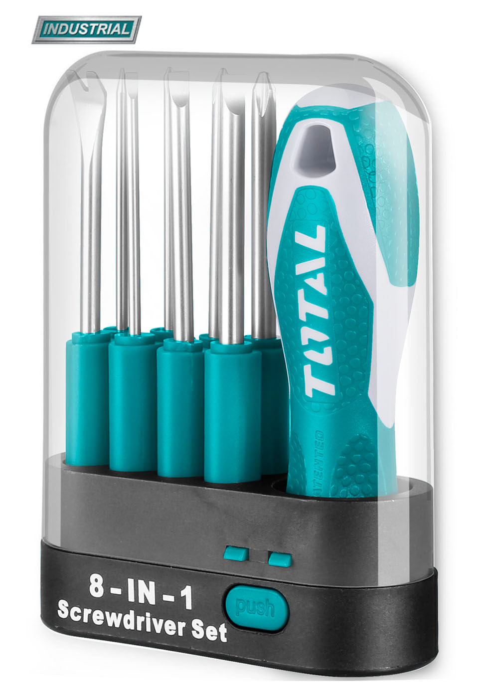 Set 9 surubelnite interschimbabile TOTAL Industrial, 1, atomico.ro