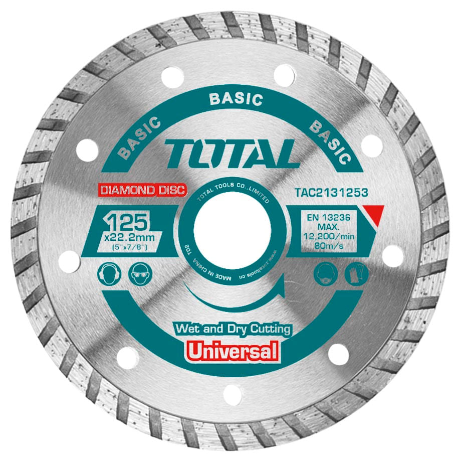 Disc debitare beton Total Industrial - 125mm TAC2131253, 1, atomico.ro