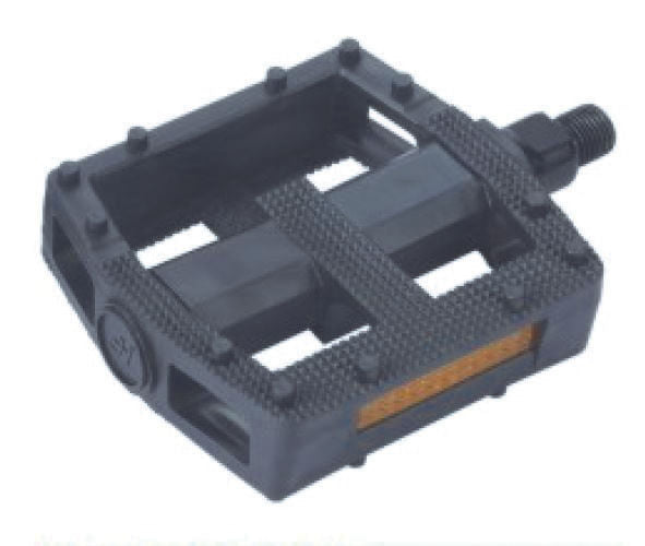 Pedale MTB/BMX din polipropilena (PP), cos cu bile, ax otel tratat cu bor, marime ax 9/16, 1, atomico.ro