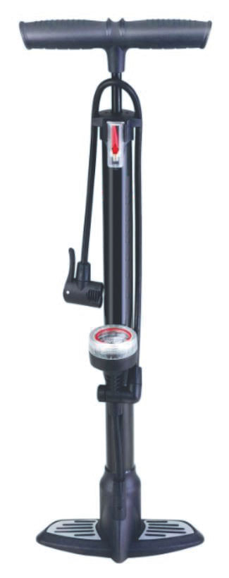 Pompa de podea cu manometru, cilindru 38x500 mm, presiune maxima 8 bar, 1, atomico.ro