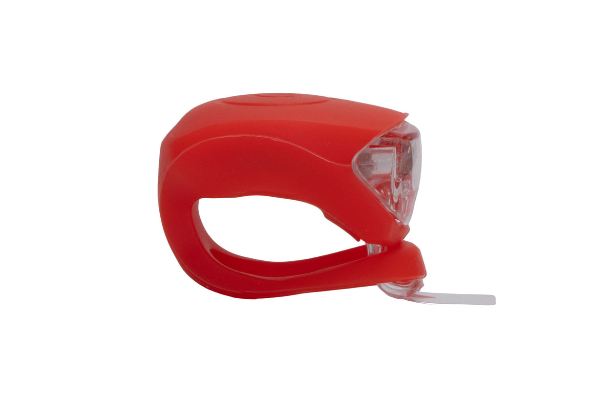 Set lumini bicicleta silicon Trip, 2 LED-uri albe + 2 LED-uri rosii super bright, 2 functii, 4, atomico.ro