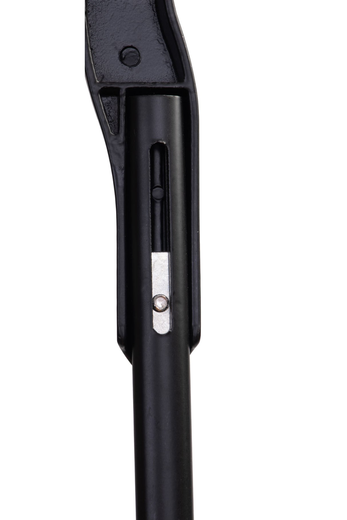 Cric reglabil 24–28", aluminiu, montaj posterior, culoare negru/alb, 5, atomico.ro