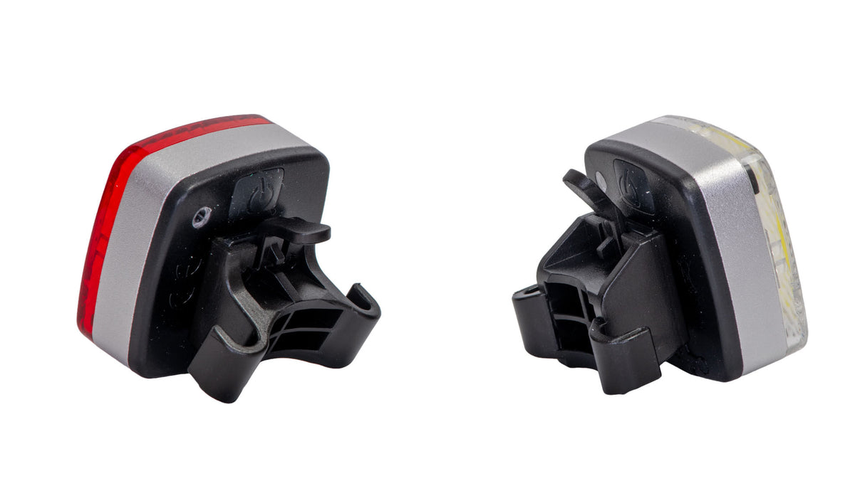 Set lumini bicicleta COB (reincarcabil USB) + Ham reflectorizant, 5, atomico.ro