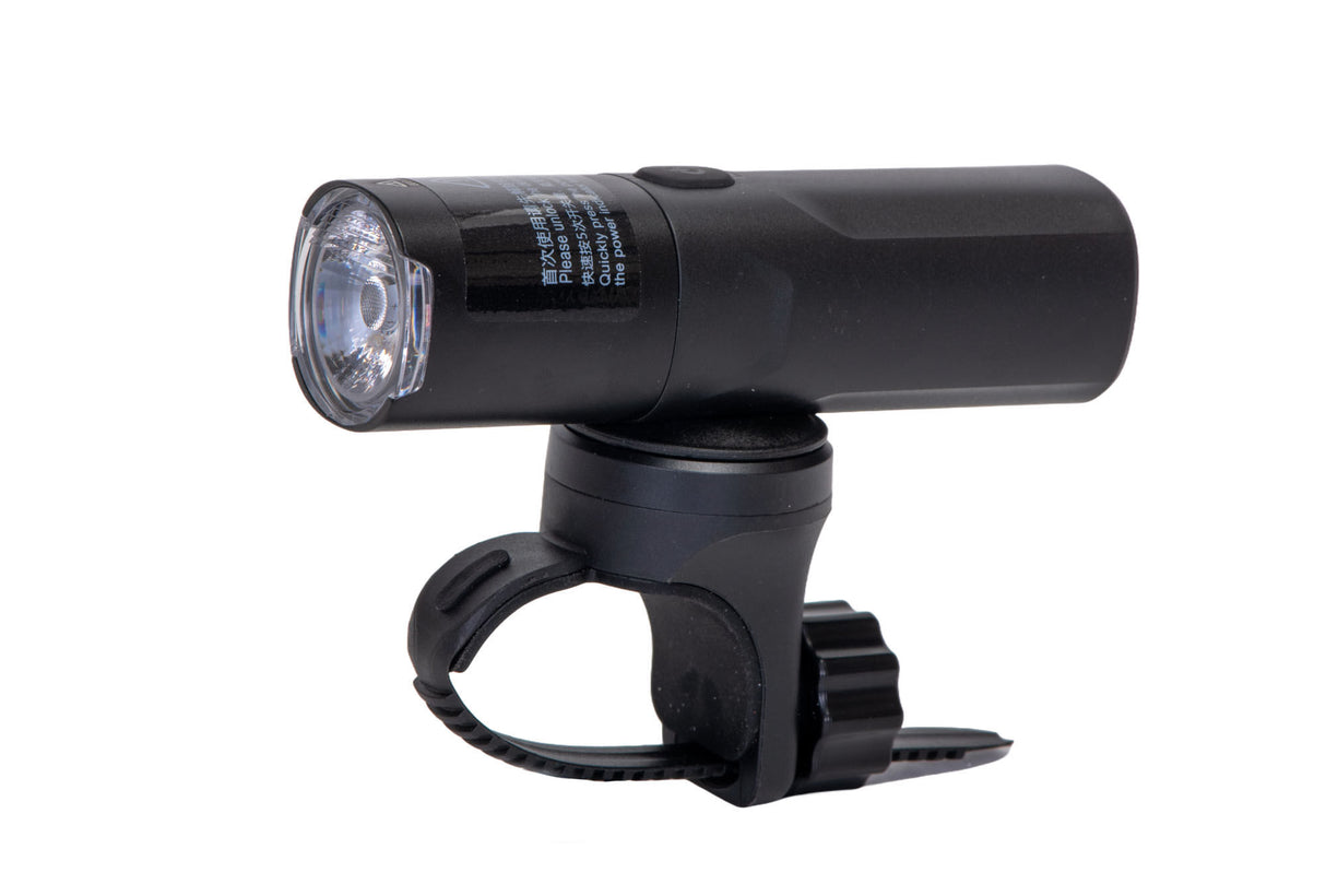 Far LED bicicleta cu lentila rotativa (reincarcabil USB) + Ham reflectorizant, 8, atomico.ro