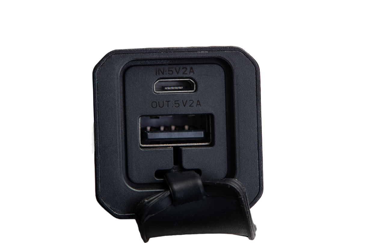 Far LED pentru bicicleta 1X1500Lm, eincarcabil Usb + Ham reflectorizant, 6, atomico.ro