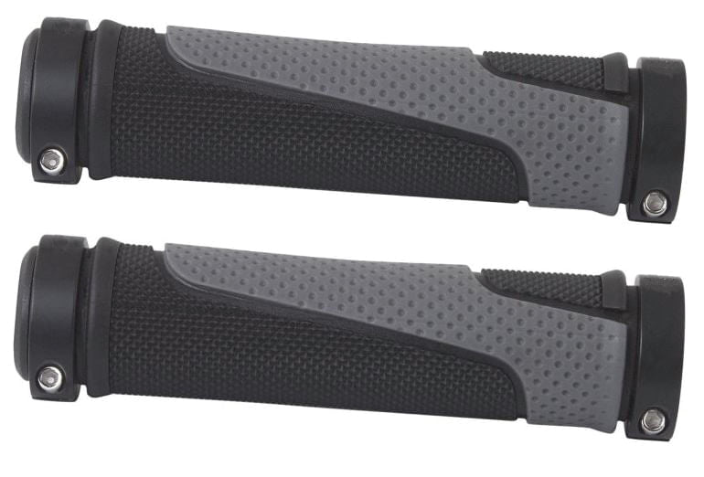 Mansoane Strike cu inele blocare din aluminiu, TPR, forma ergonomica, bi-color negru/gri, 1, atomico.ro