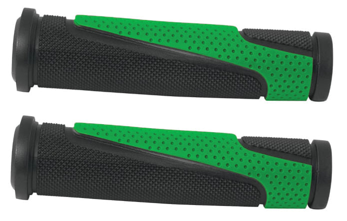 Mansoane Caper din TPR, forma ergonomica anti-alunecare, bi-color negru/verde, 130 mm, 1, atomico.ro