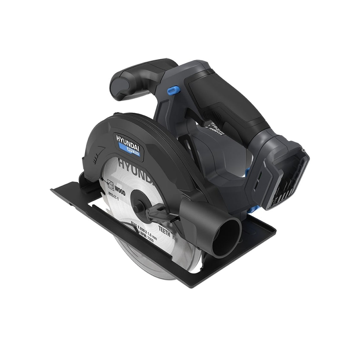 Fierastrau circular cu acumulator 20V Hyundai CS20S-165 - SOLO, 3, atomico.ro