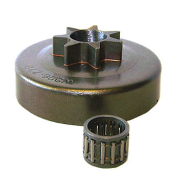 Oala ambreiaj + Stihlea + colivie compatibil Husqvarna 136, 137, 141, 142 – 3/25-7 (3 piese), 1, atomico.ro