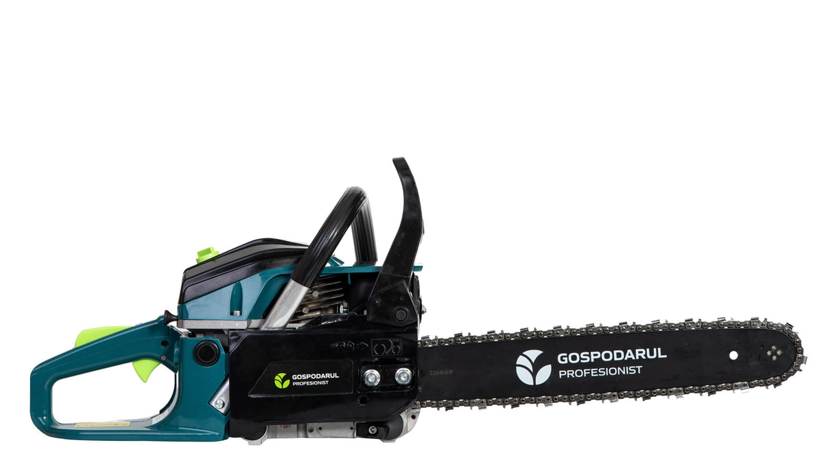 Drujba pe benzina Gospodarul Profesionist POWER 2.7CP, 52cc, lama 40cm, 33 dinti, 2 lame, 2 lanturi, 4, atomico.ro