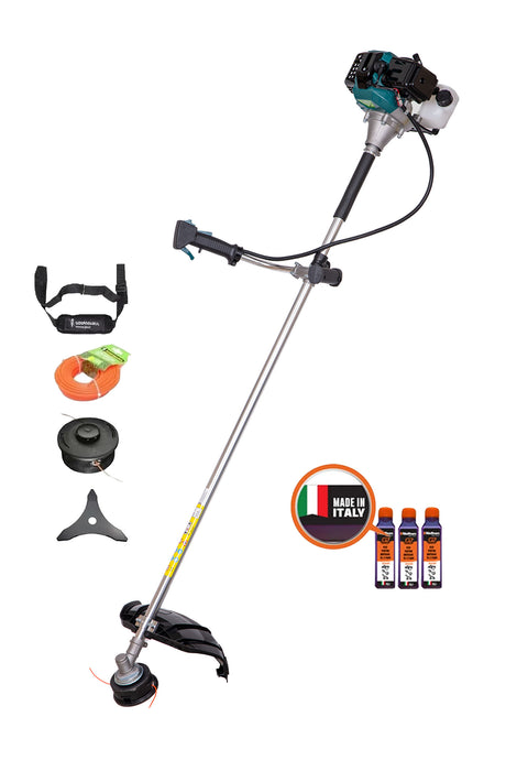 Motocoase si Masini de tuns iarba, Motocoasa GP-52 POWER, 3 CP, 6 accesorii, ham tip curea, 3 ulei incluse, 1, atomico.ro