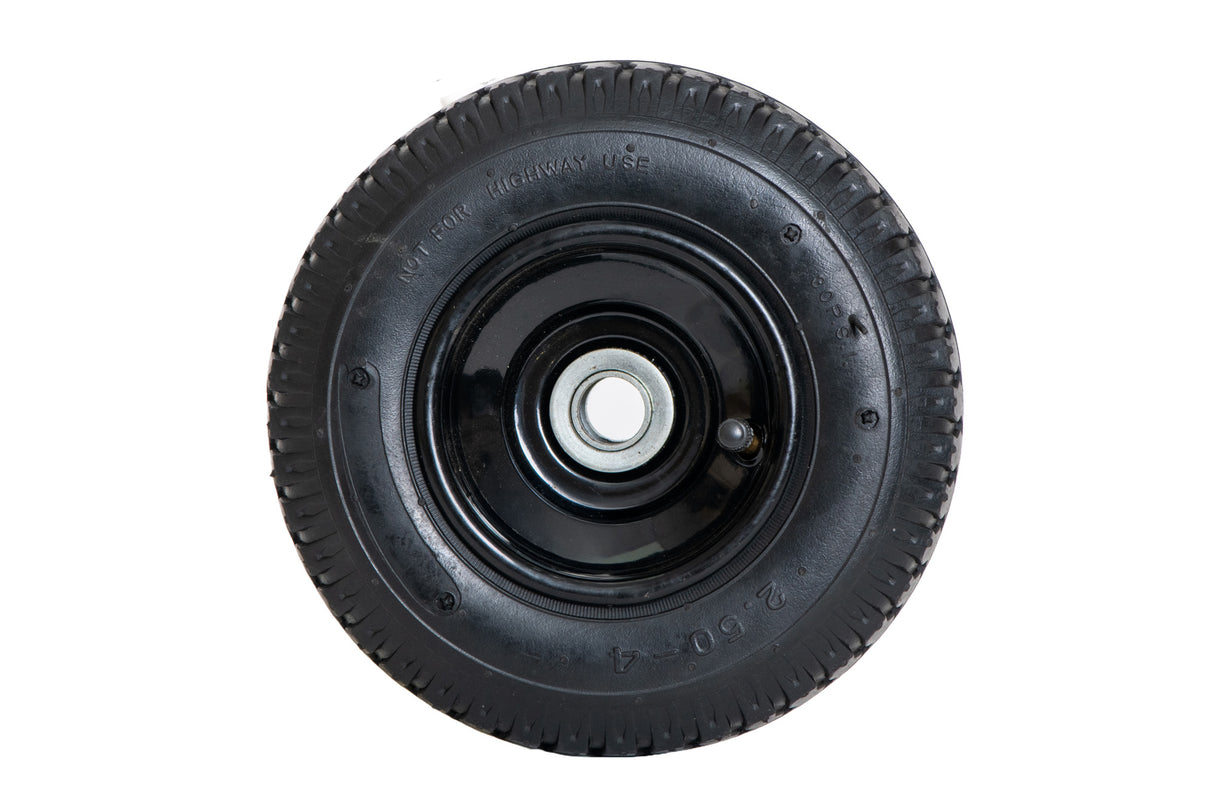 Roata carucior 250-4 (8"), cauciuc cu camera si rulment, 1, atomico.ro