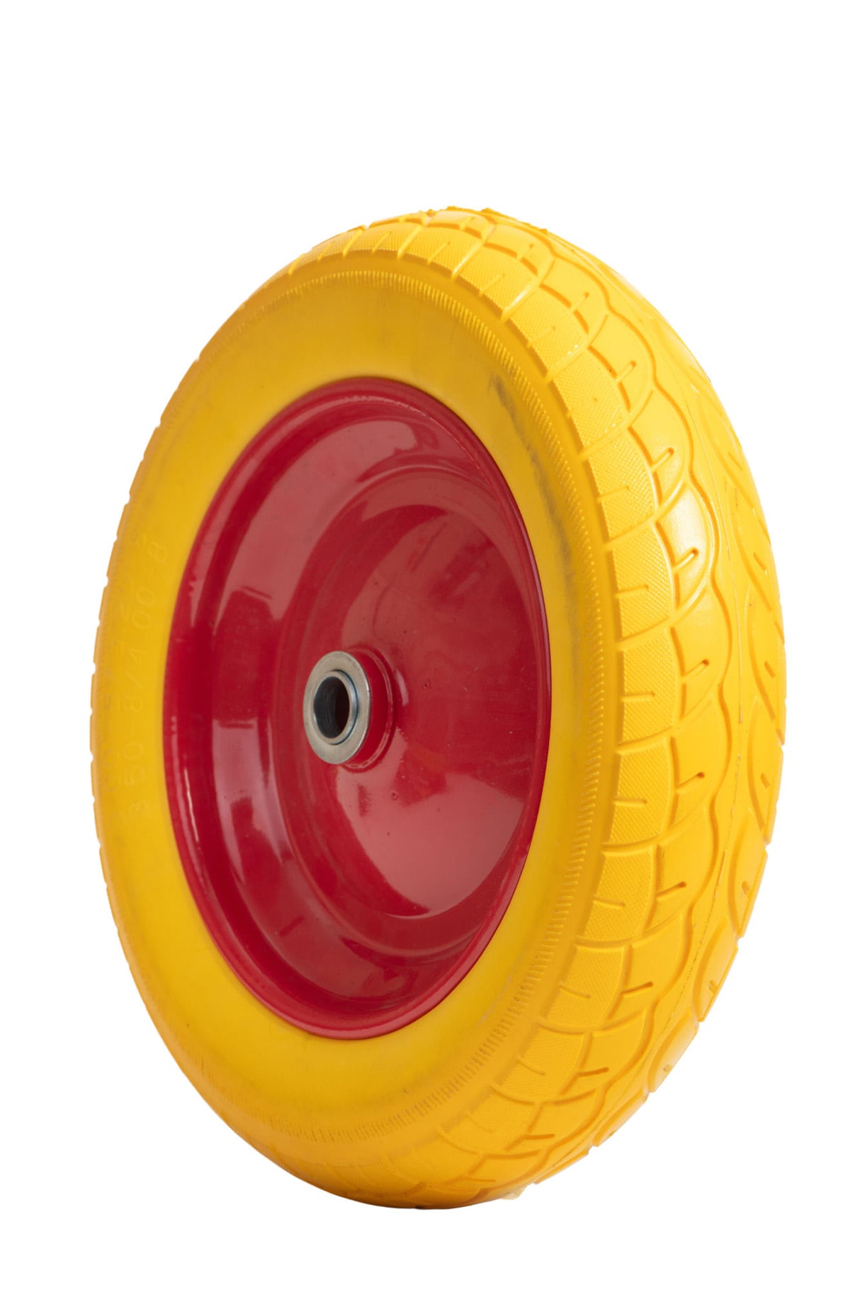 Roata roaba - spuma poliuretanica - ax subtire 14mm- 3.00-8/4.00-8, 1, atomico.ro