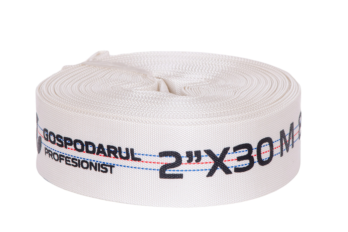 Furtun pompieri Gospodarul Profesionist PVC panzat 2” Ø 50mm 8 BAR Tip C 30m, 1, atomico.ro