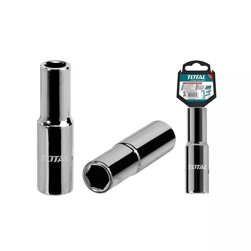 Cheie tubulara lunga TOTAL - 1/2", 17mm INDUSTRIAL, 1, atomico.ro