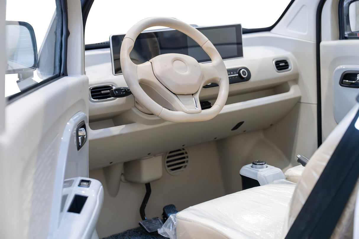 Masina electrica fara permis BLADE Vibe Plus, 4000W, 25 km/h, aer conditionat, silver, 4, atomico.ro