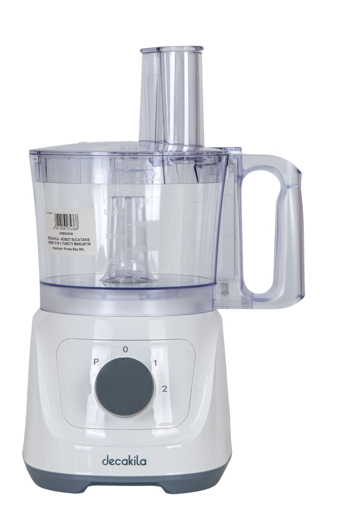 Robot de bucatarie Decakila, 800W, 6 IN 1 , functie maruntire, feliere, taiere, 3, atomico.ro