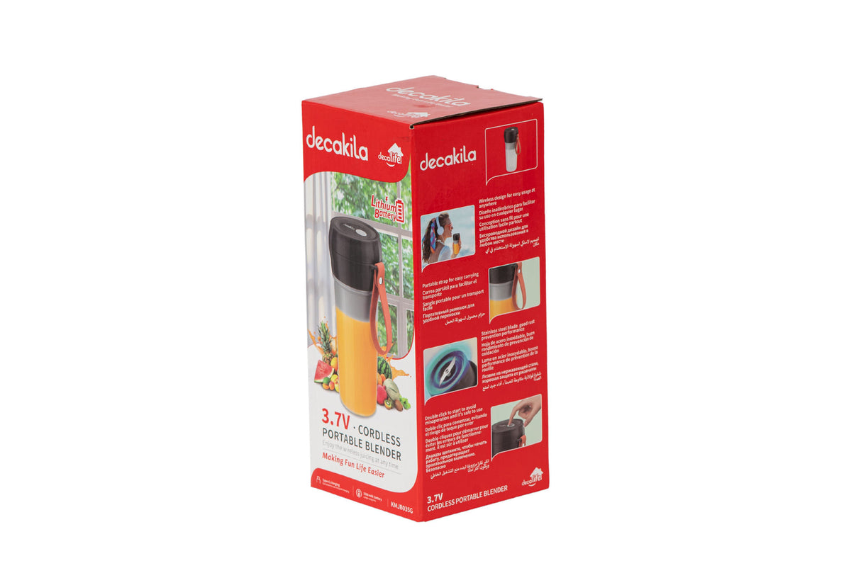 Blender portabil Decakila, 30W, incarcare USB, capacitate 300ml, 3, atomico.ro