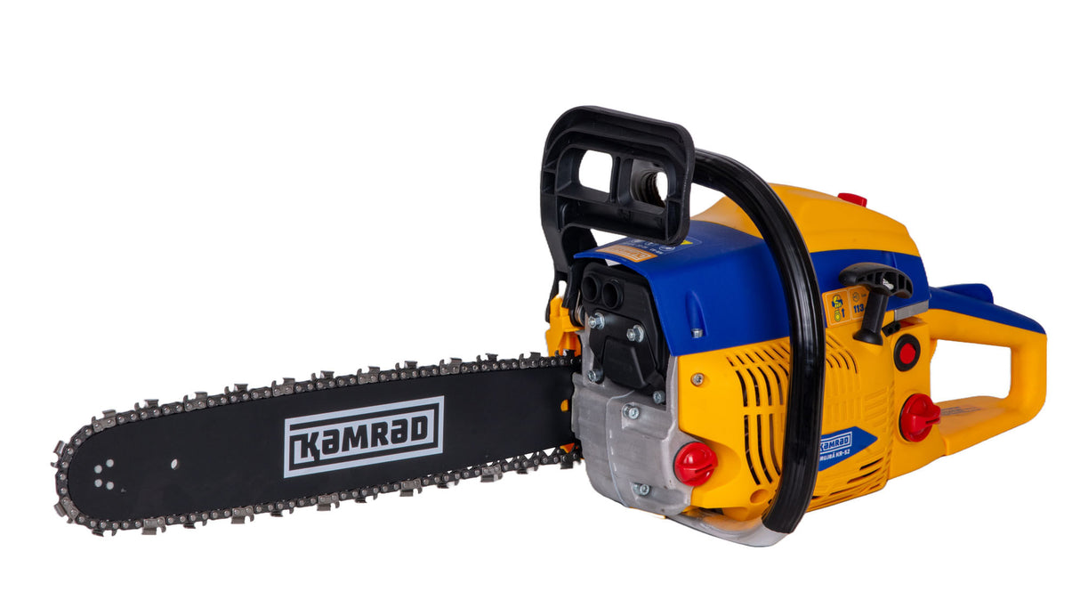 Drujba pe benzina Kamrad KR-52, 5.8 CP, 52CC, 33 dinti, pasul 0.325, 1,5mm + toporisca Wolfson, 4, atomico.ro