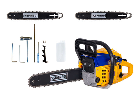 Produse, Drujba pe benzina Kamrad KR-52, 5.8CP, 52cc, 2 lame 2 lanturi, 5, atomico.ro
