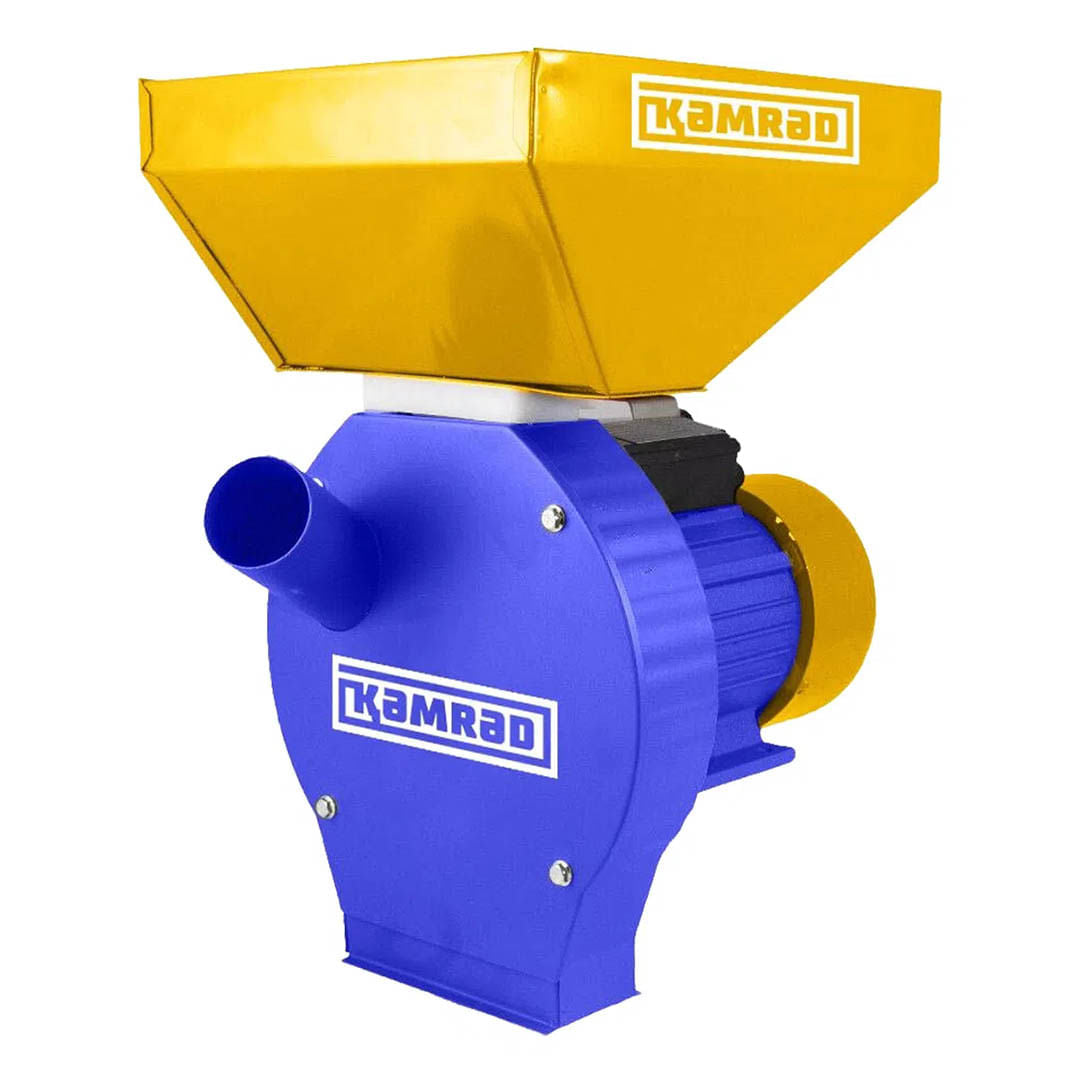 Moara pentru cereale si stiuleti de porumb Kamrad, 3900W, 320 Kg/h + accesoriu fructe si legume, 3, atomico.ro