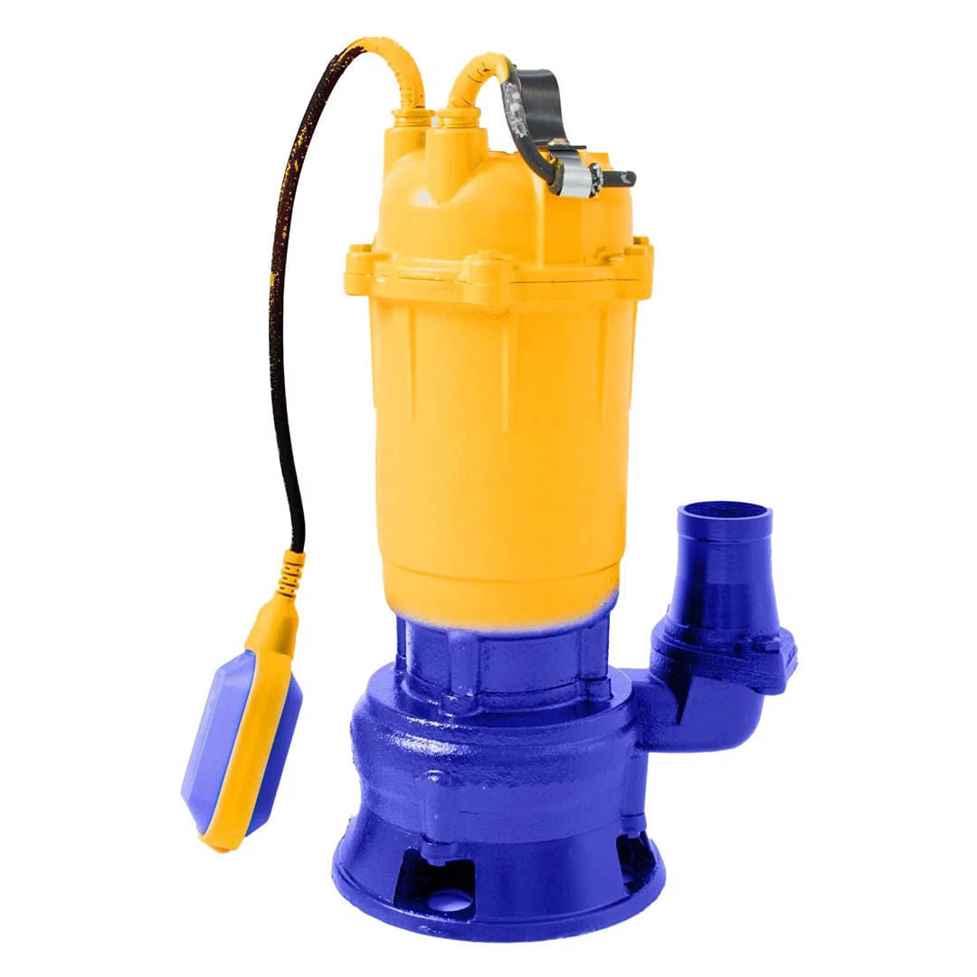 Pompa submersibila de apa murdara cu tocator Kamrad WQCD-K3300, 1300W, 25000 l/h, adancime 8m + furtun 40m, cordelina 6mmx20m, 2, atomico.ro